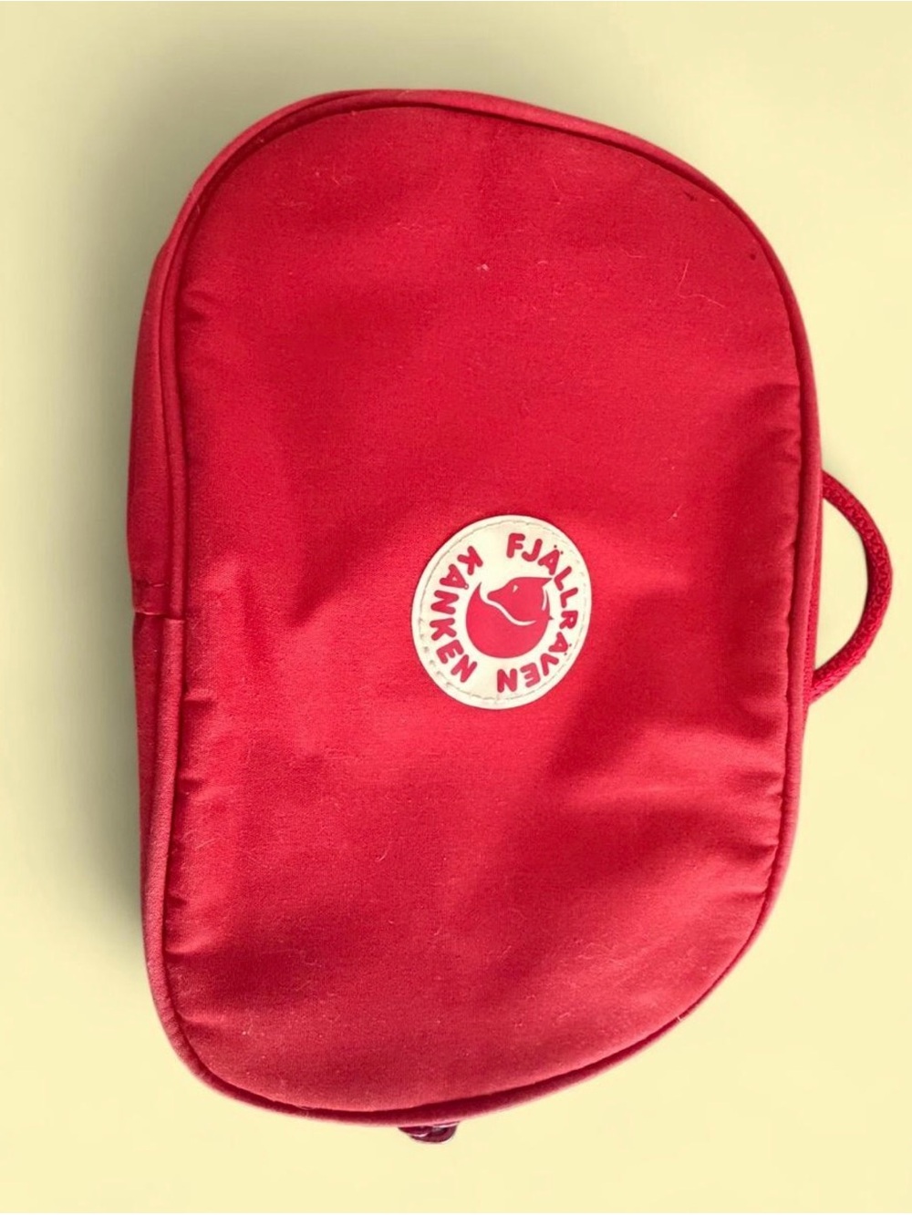 Fjallraven Red Kånken Cosmetic Pouch